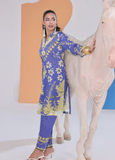 Working Women By Schick Digital Printed Lawn 2 Piece Unstitched Suit SDH25WWV2 DP-04